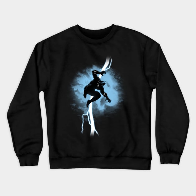 Wakandan Knight Crewneck Sweatshirt by Batang 90s Art